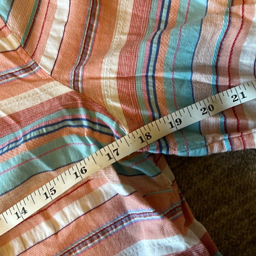 Talbots- Striped button up - Picture 4 of 6